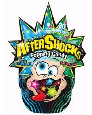 Aftershocks Popping Candy Blue Raspberry Watermelon (16 x 30g)