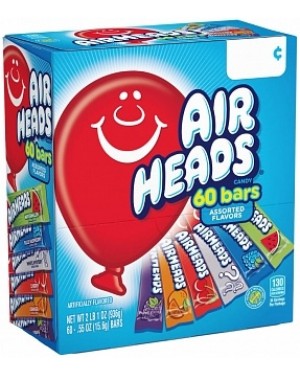 Airheads Assorted Bars 60 Pack (936g)