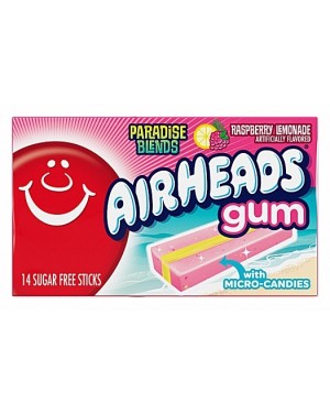 Airheads Gum Raspberry Lemonade (12 x 34g)