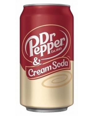 Dr Pepper Soda al gusto Crema