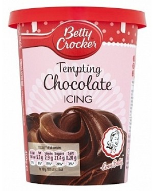 Betty Crocker Icing Tempting Chocolate (6 x 400g)