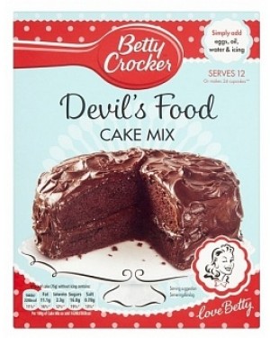 Betty Crocker Cake Mix Devil's Food (6 x 425g)