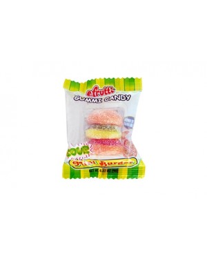 efrutti Gummi Mini Burger Sour (60 x 9g)