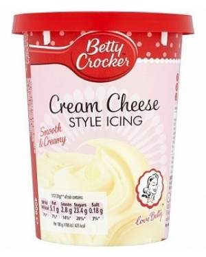 Betty Crocker Icing Cream Cheese Style (6 x 400g)