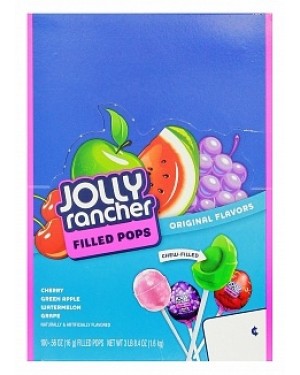 Jolly Rancher Filled Pops (100 x 16g)