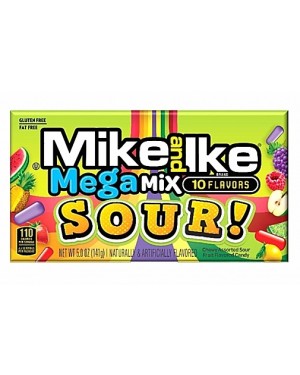 Mike and Ike Mega Mix Sour (12 x 142g)