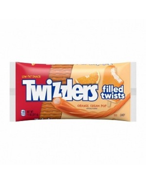 Twizzlers Filled Twists Orange Cream Pop (18 x 312g)