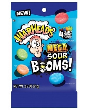 Warheads Mega Sour Bombs (12 x 71g)