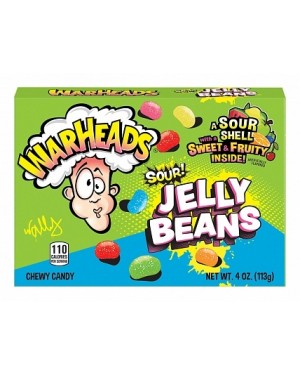 Warheads Sour Jelly Beans (12 x 113g)
